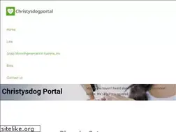 Sites similar to christysdogportal.com