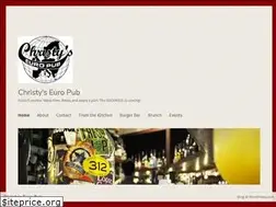 Sites similar to christyseuropub.com