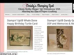 Sites similar to christysstampingspot.com