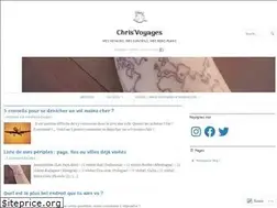 Sites similar to chrisvoyages.com