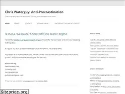 Sites similar to chriswaterguy.com