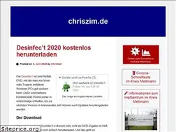 Sites similar to chriszim.de