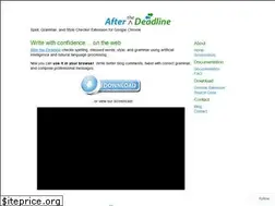 Sites similar to chrome.afterthedeadline.com