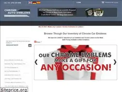 Sites similar to chromeautoemblems.com