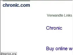 Sites similar to chronic.com