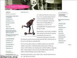 Sites similar to chronicfatigue.typepad.com