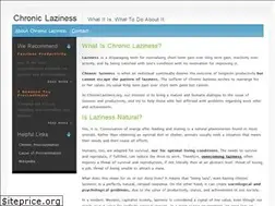 Sites similar to chroniclaziness.com