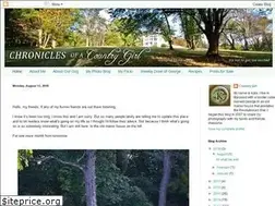 Sites similar to chroniclesofacountrygirl.blogspot.com