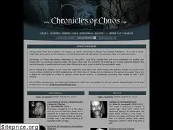 Sites similar to chroniclesofchaos.com