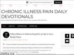 Sites similar to chronicpaindevotions.com