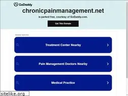 Sites similar to chronicpainmanagement.net