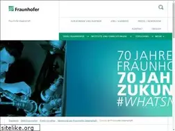 Sites similar to chronik.fraunhofer.de