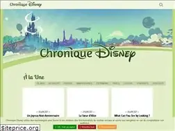 Sites similar to chroniquedisney.fr