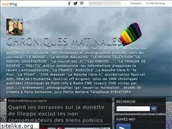 Sites similar to chroniquematinale.com