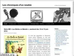 Sites similar to chroniques-d-un-newbie.fr