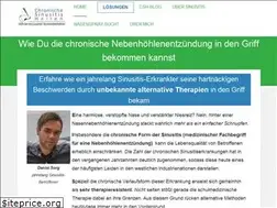 Sites similar to chronische-sinusitis-heilen.de