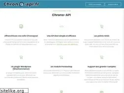 Sites similar to chrono-api.fr