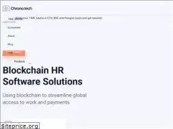 Sites similar to chronobank.io