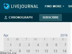 Sites similar to chronograph.livejournal.com