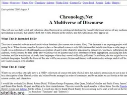Sites similar to chronology.net