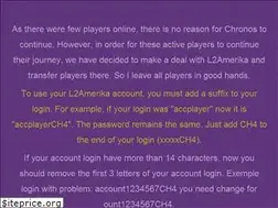 Sites similar to chronosworld.com