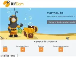 Sites similar to chrysam.fr