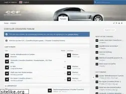 Sites similar to chrysler-crossfire-forum.de