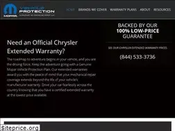 Sites similar to chrysler-warranty-online.com