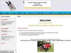 Sites similar to chryslerclubvic.org.au