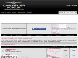 Sites similar to chryslerforum.com