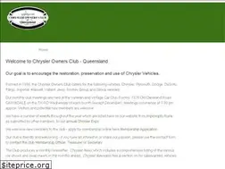 Sites similar to chryslerownersclubqld.com
