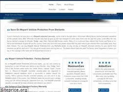 Sites similar to chryslerwarrantys.com