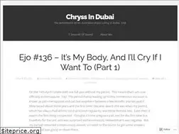 Sites similar to chryssindubai.com