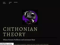 Sites similar to chthonian.org