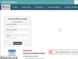 Sites similar to chu-nancy.fr