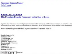 Sites similar to chu.biz