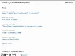 Sites similar to chubao4ever.github.io