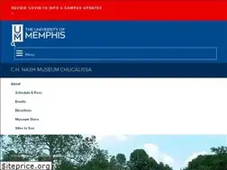 Sites similar to chucalissa.memphis.edu