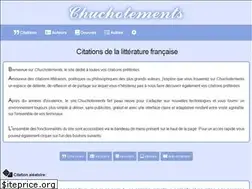 Sites similar to chuchotements.org