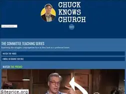 Sites similar to chuckknowschurch.com