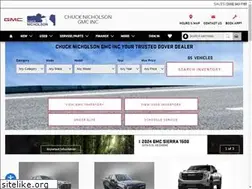 Sites similar to chucknicholsongmc.com