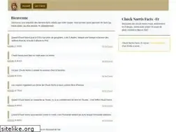 Sites similar to chucknorrisfacts.fr