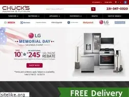 Sites similar to chucksappliance.com