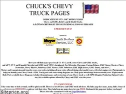 Sites similar to chuckschevytruckpages.com
