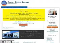 Sites similar to chucksgaragelansing.com