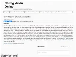 Sites similar to chungkhoanonline.com.vn