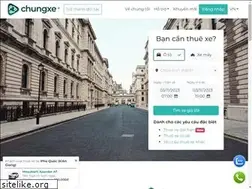 Sites similar to chungxe.vn