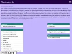 Sites similar to chunksofco.de