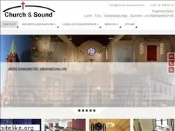 Sites similar to church-and-sound.de