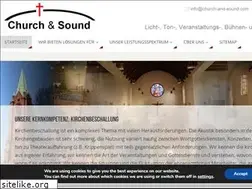 Sites similar to church-and-sound.net